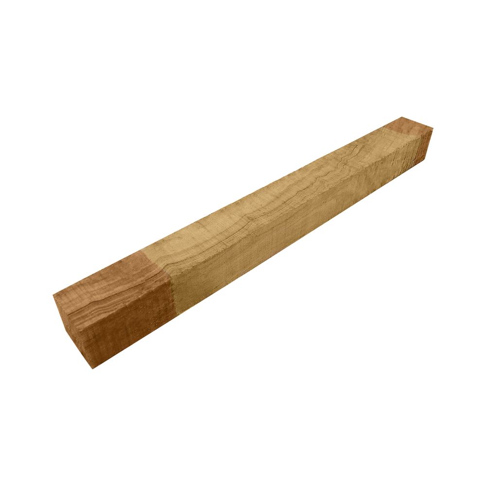 Rechteckiger Holzblock aus frischem Olivenholz 250x25x25mm für verschiedene Projekte