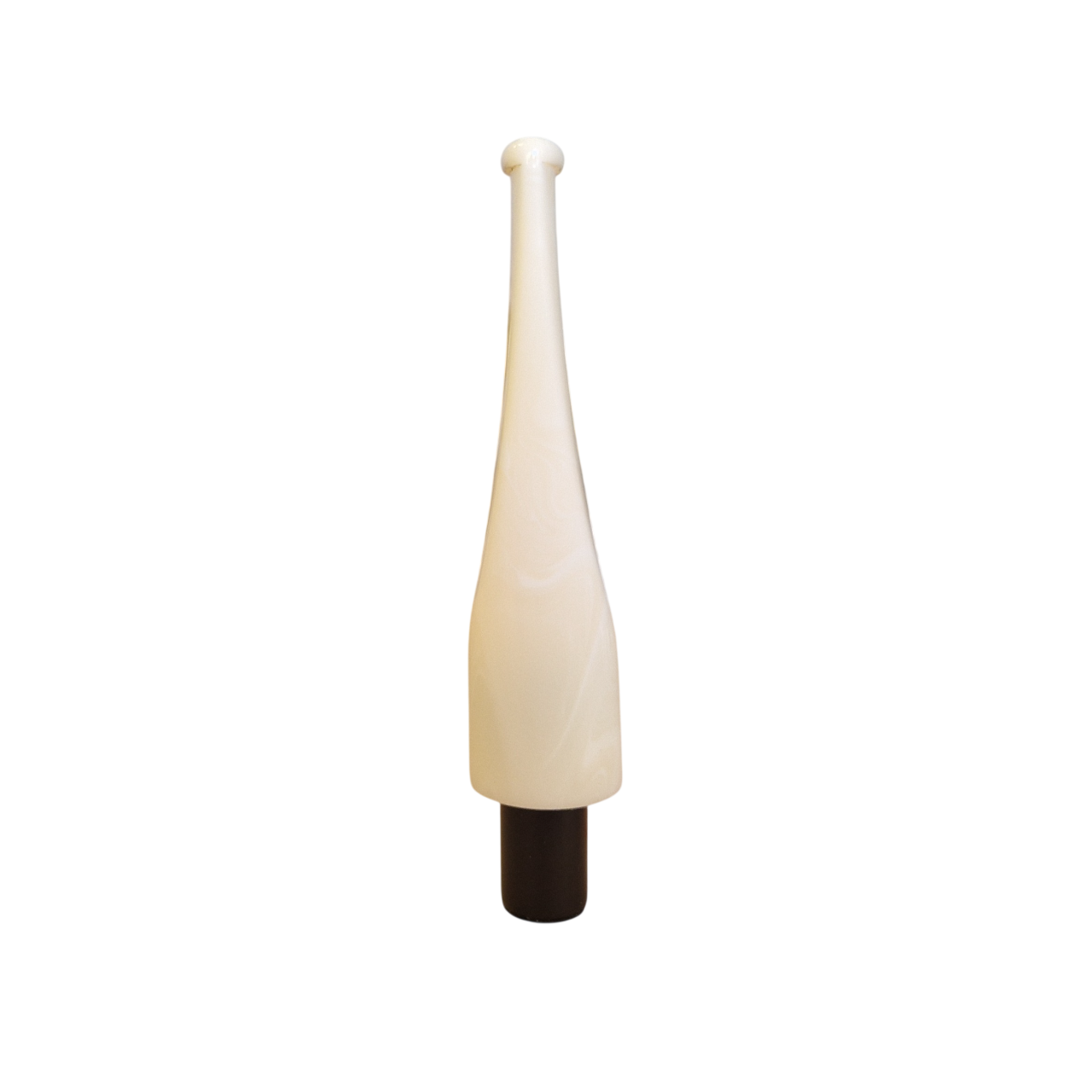 Mouthpiece blank - Ø18 - L75 - Acrylic - with 10.5 mm cone - Ivory
