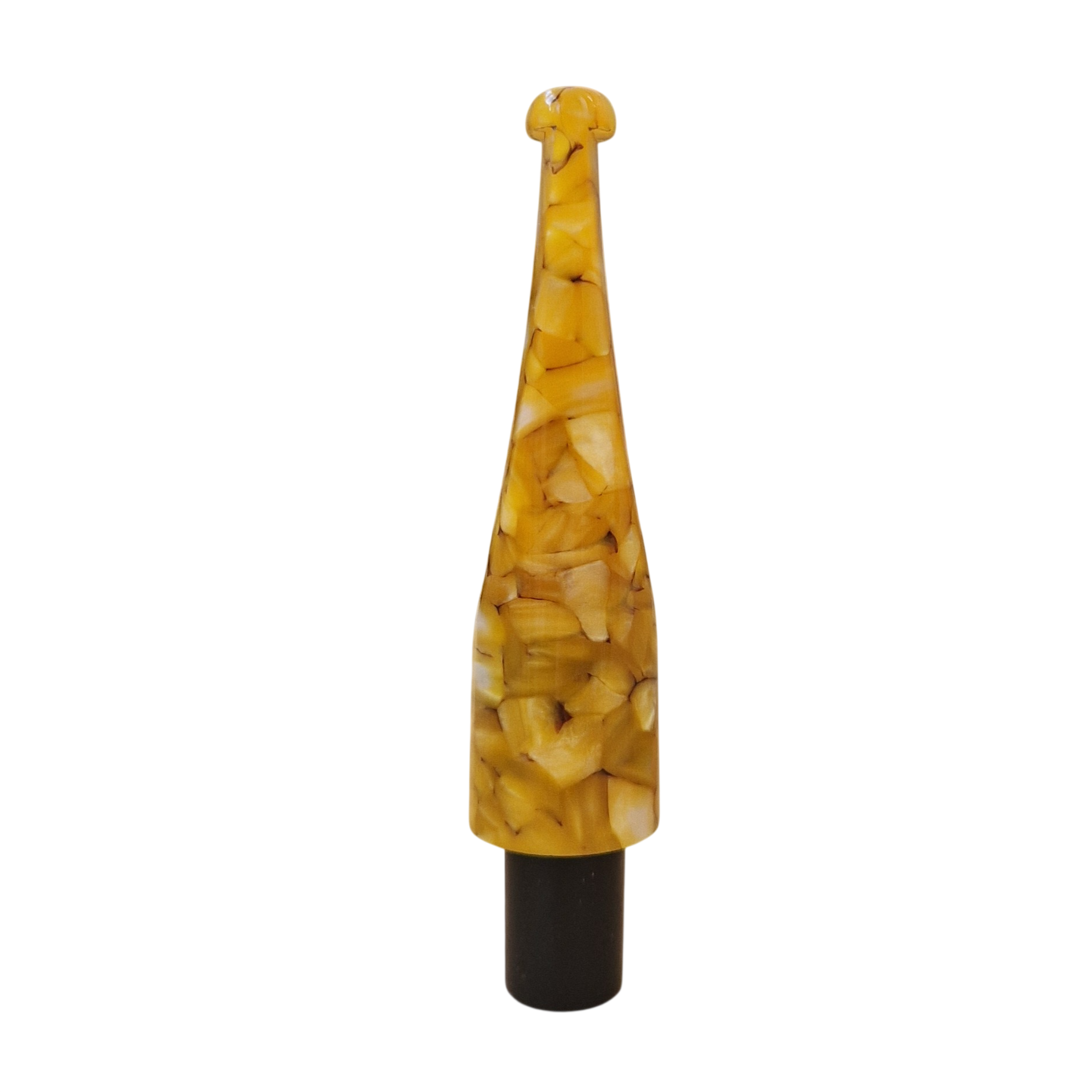 Mundstück Rohling - Ø16 - L60 - Acryl - Mit 10.5 mm Zapfen - R255