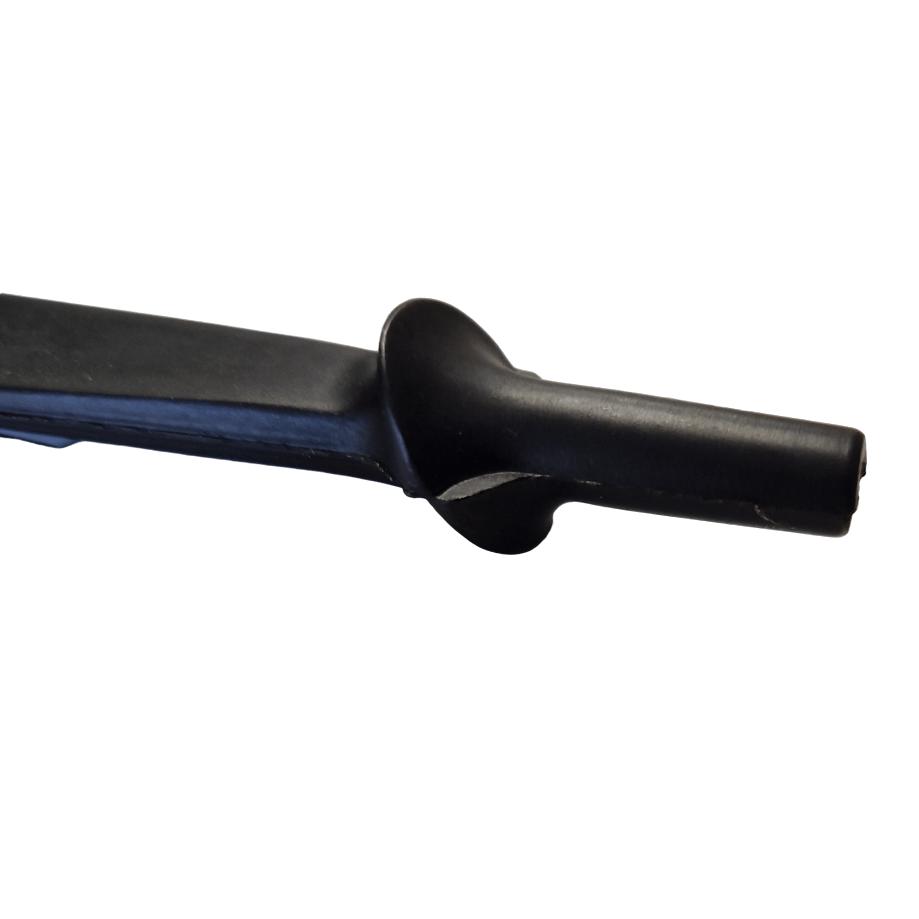 2. Wahl - Mundstück Rohling - Ø19.5 - L75 - Ebonit - Pfeifenecke