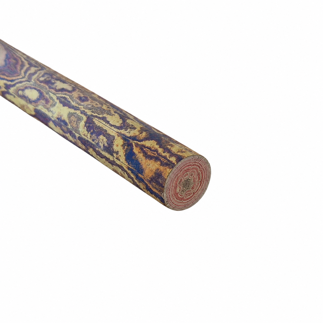 Ebonite rod SEM - Ø18 - 25 cm - Polished - Parrot
