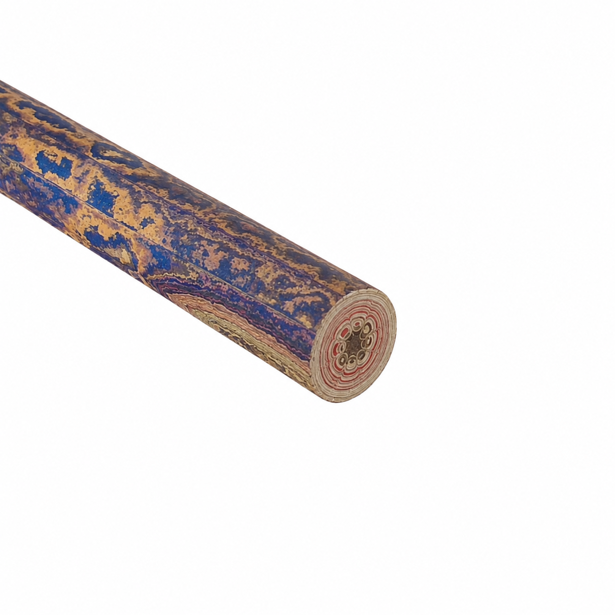 Ebonite rod SEM - Ø18 - 25 cm - Polished - Parrot