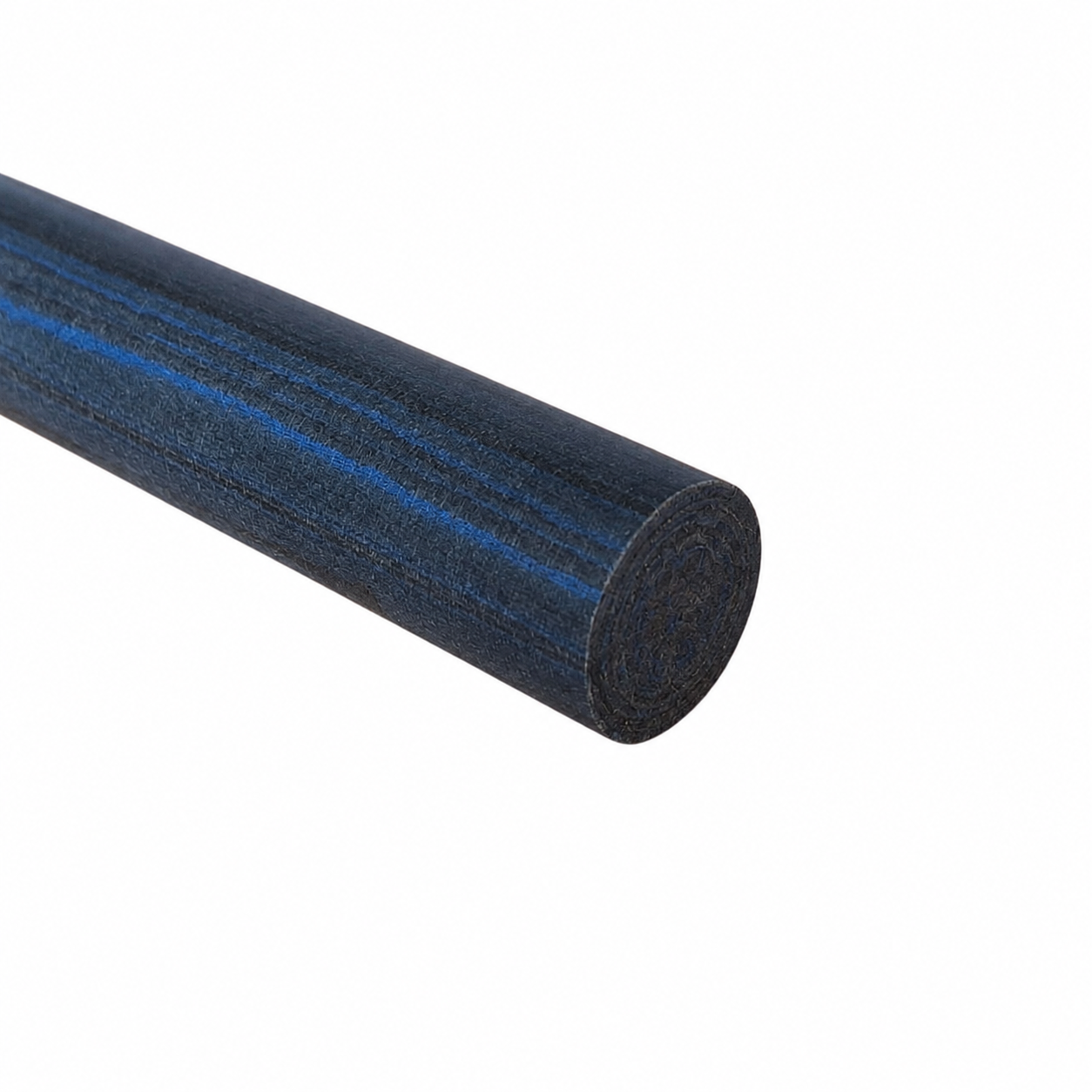 Ebonit-Stange SEM - Ø18 - 25 cm - Geschliffen - Denim Blue