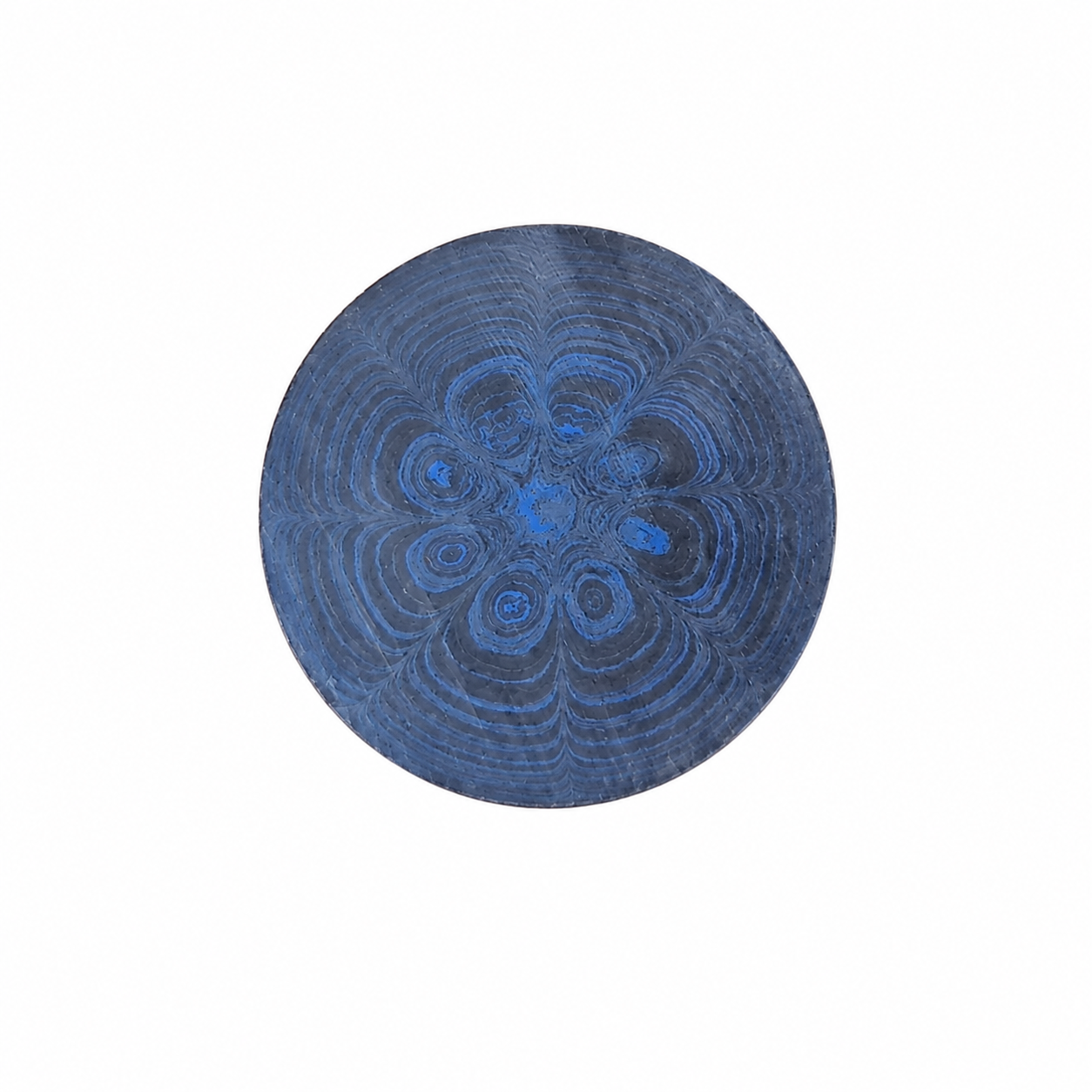 Ebonit-Stange SEM - Ø18 - 25 cm - Geschliffen - Denim Blue