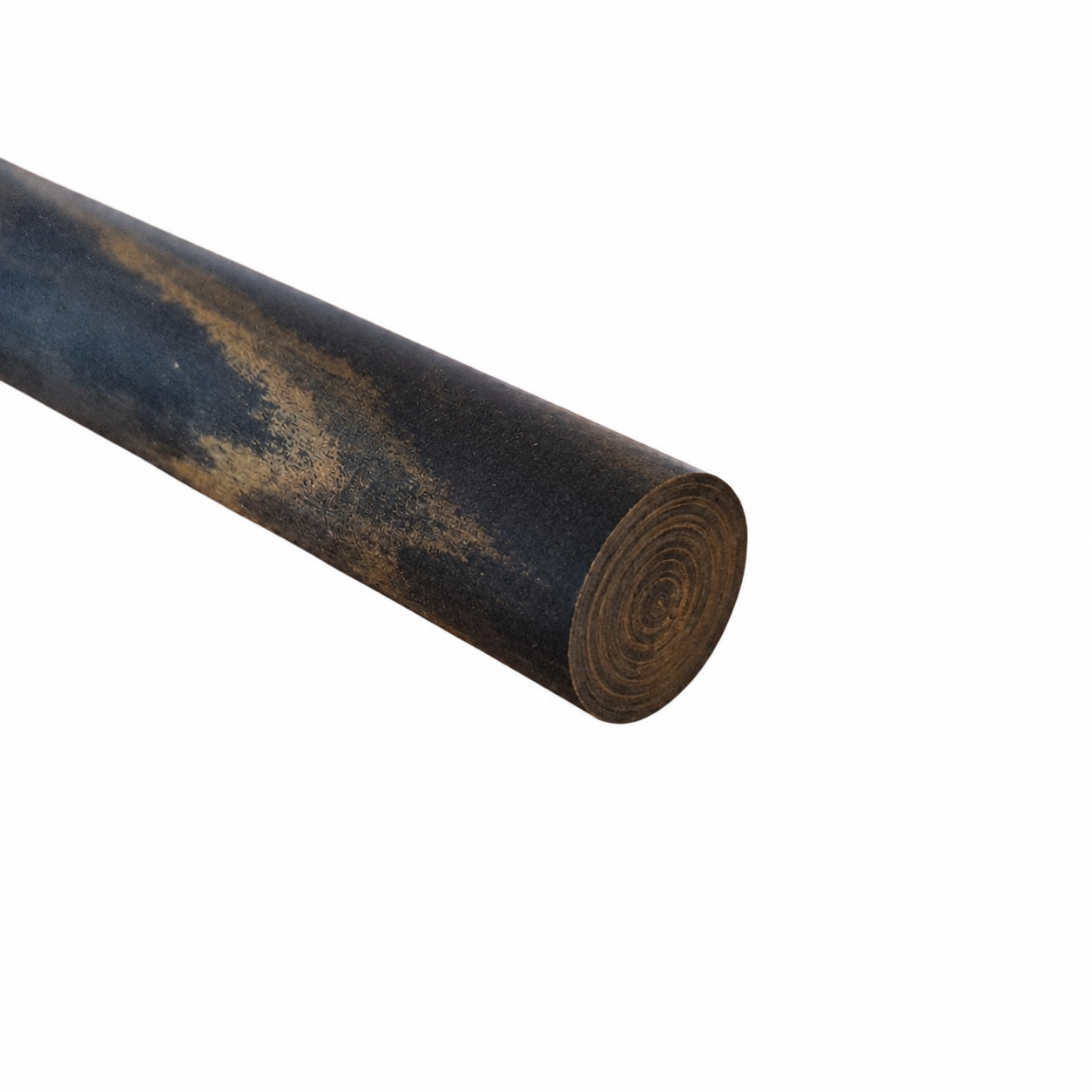 Ebonit-Stange SEM - Ø18 - 25 cm - Geschliffen - Honey