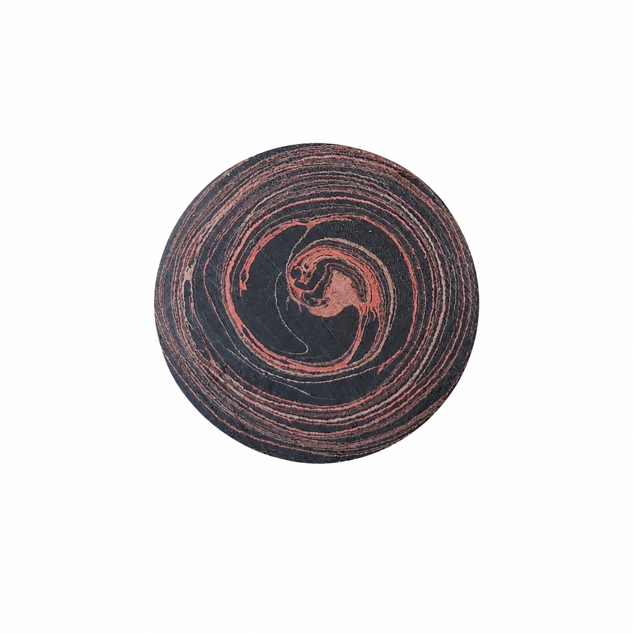 Ebonite rod SEM - Ø18 - 25 cm - Polished - Cumberland/Brown