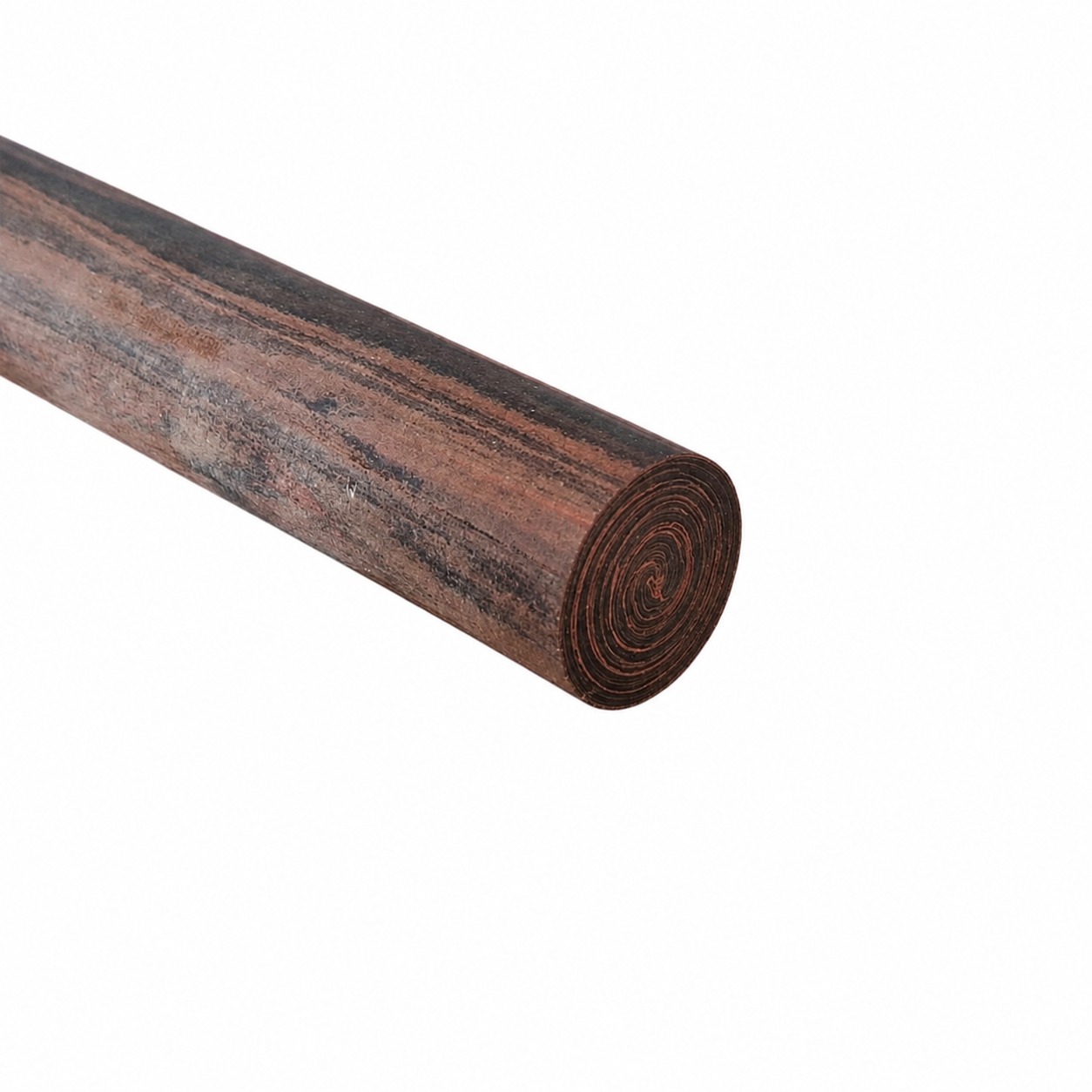 Ebonite rod SEM - Ø18 - 25 cm - Polished - Cumberland/Honey