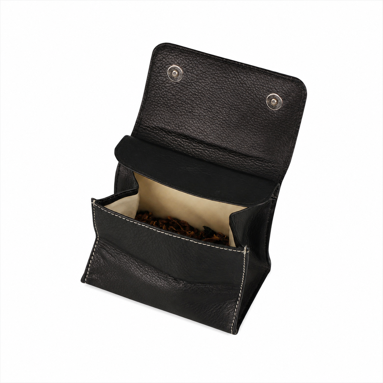 Tabaktasche Stellbeutel schwarz