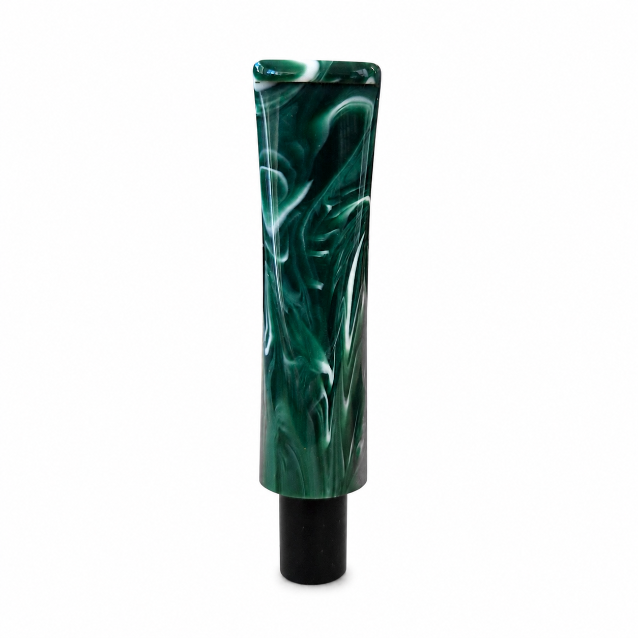 Mouthpiece blank - Ø16 - L60 - Acrylic - with 10.5 mm cone - Malachite