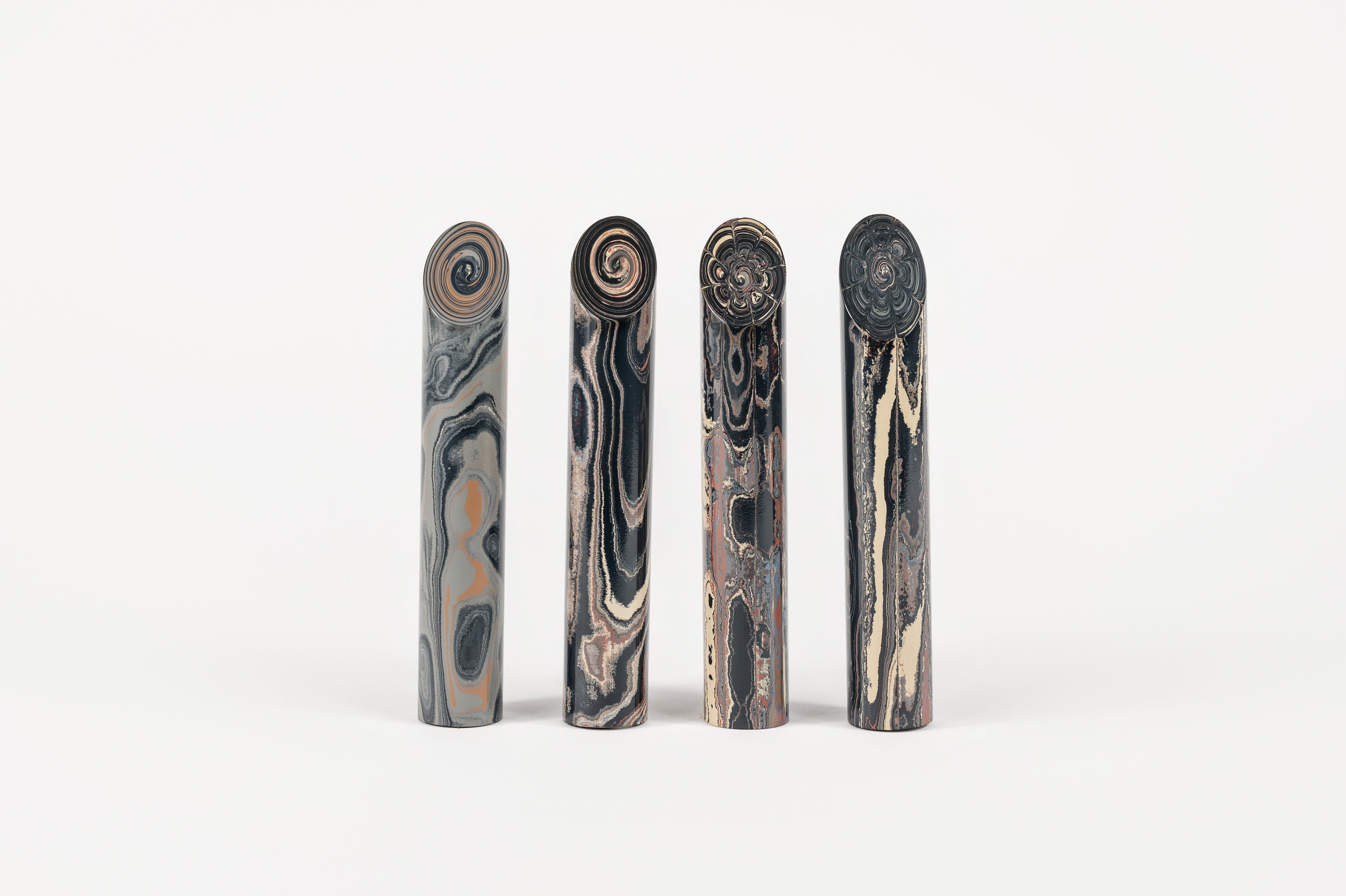 Ebonite rod SEM - Ø18 - 25 cm - Polished - Crane