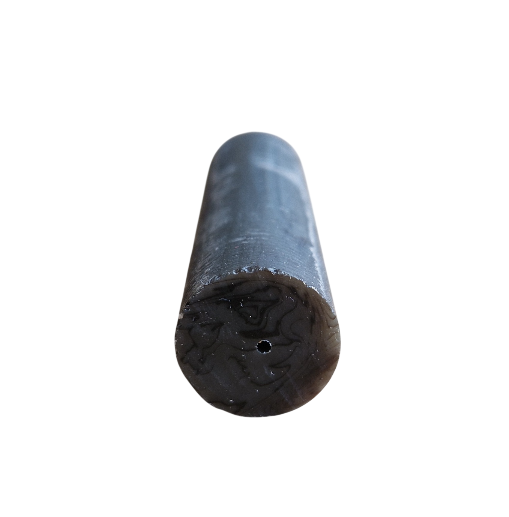 Mundstück Rohling - Ø19 - L75 - Acryl - Black Buffalo