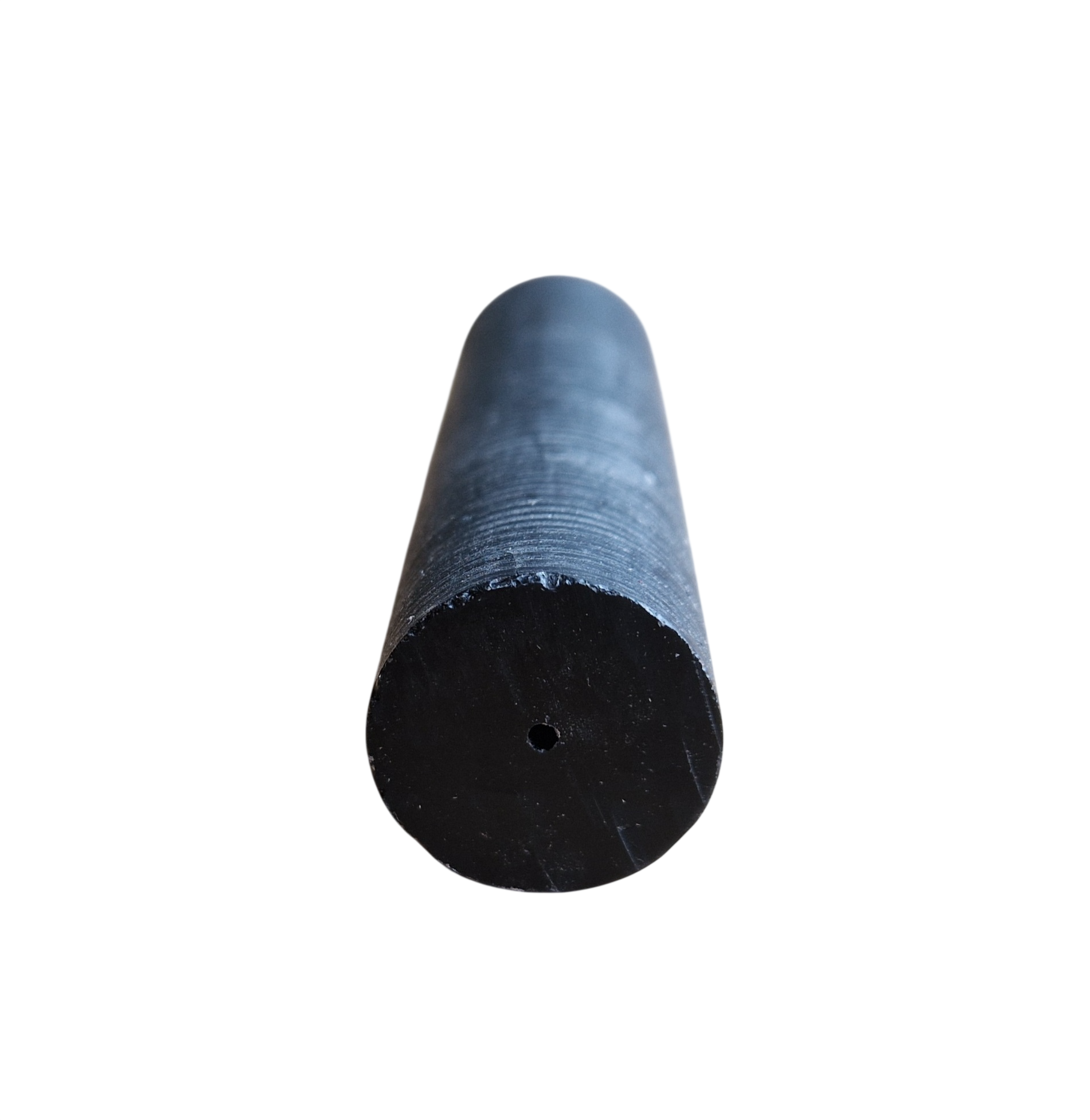 Mundstück Rohling - Ø19 - L75 - Acryl - Schwarz