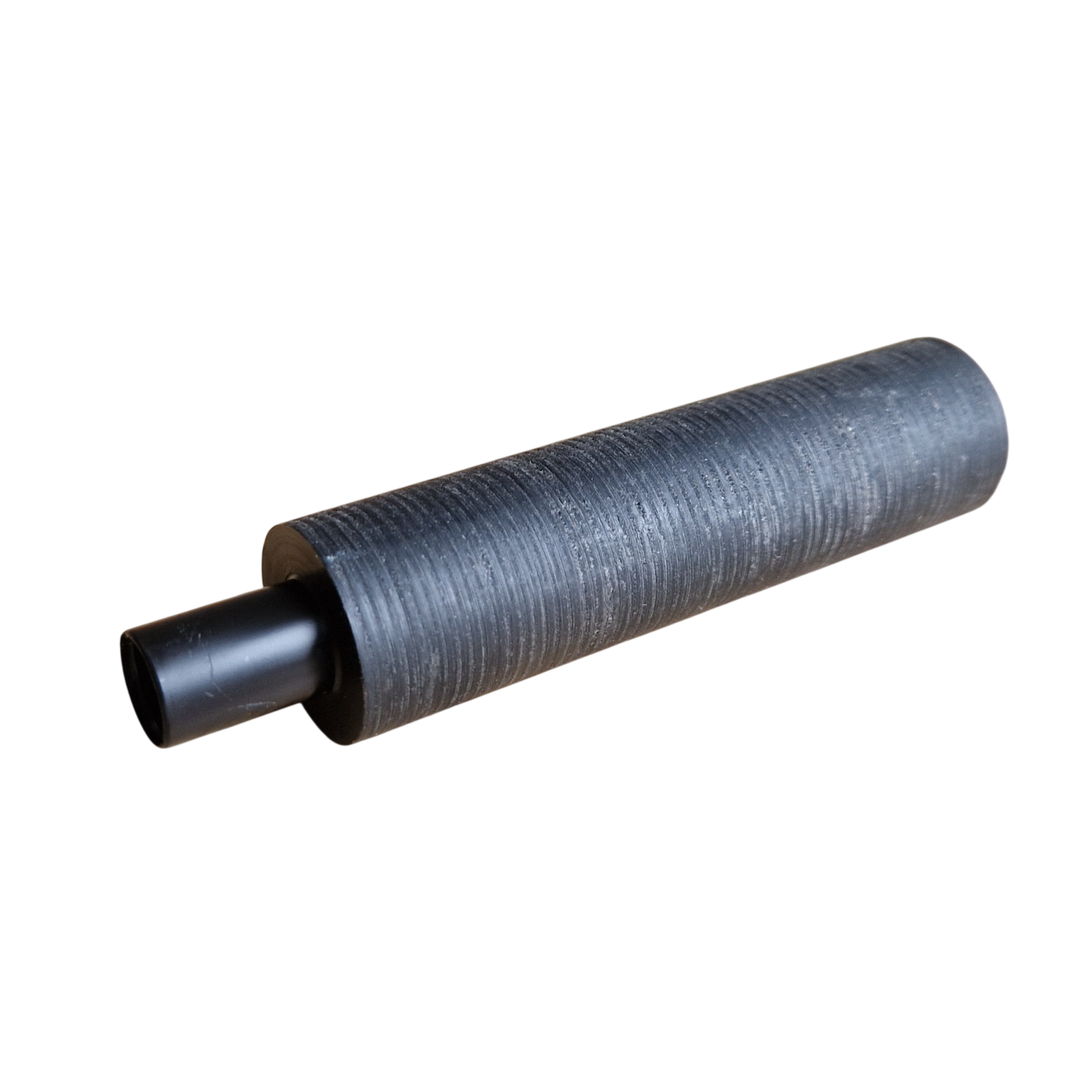 Mundstück Rohling - Ø19 - L75 - Acryl - Schwarz
