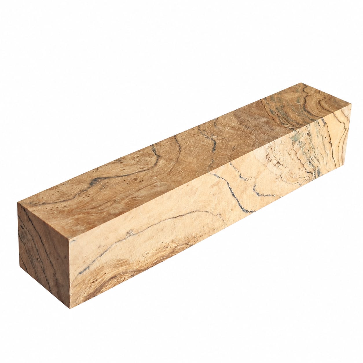 Pen blank - 120x25x25 mm - Teak Burl