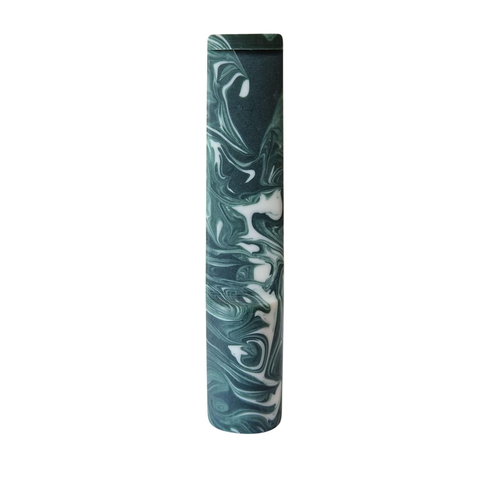 Mouthpiece blank - Ø24 - L114 - Acrylic - Malachite