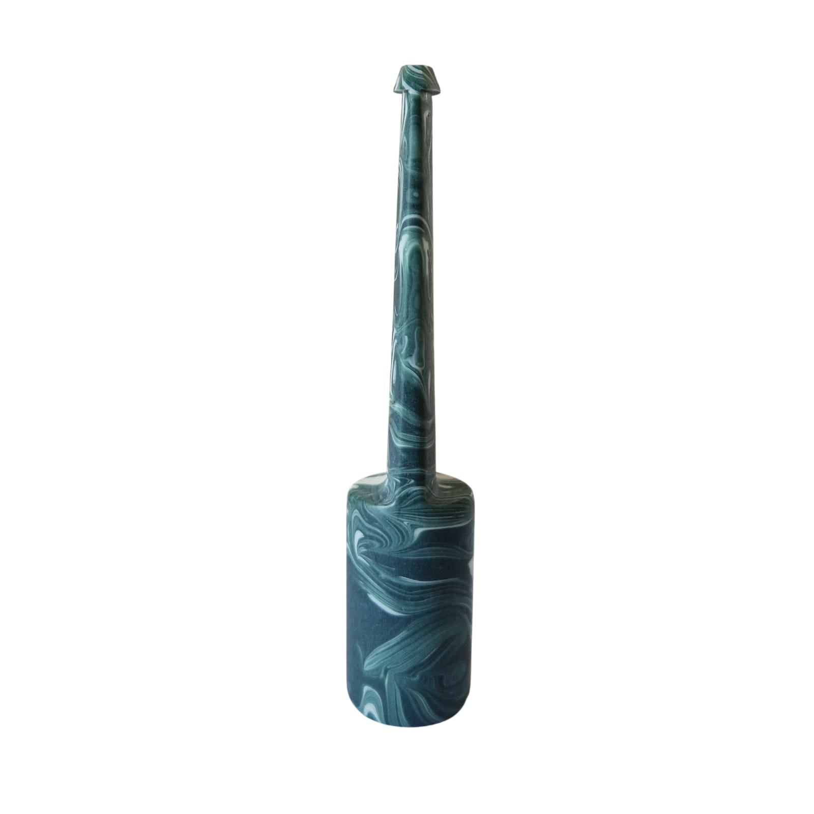 Mouthpiece blank - Ø24 - L114 - Acrylic - Malachite