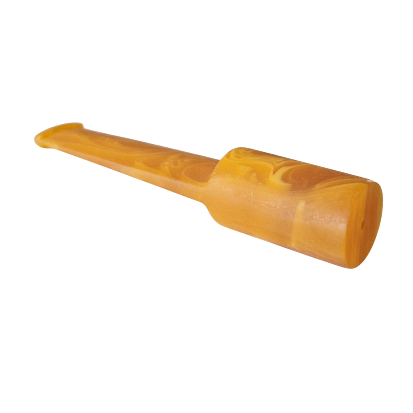 Mouthpiece blank - Ø24 - L114 - Acrylic - Amber