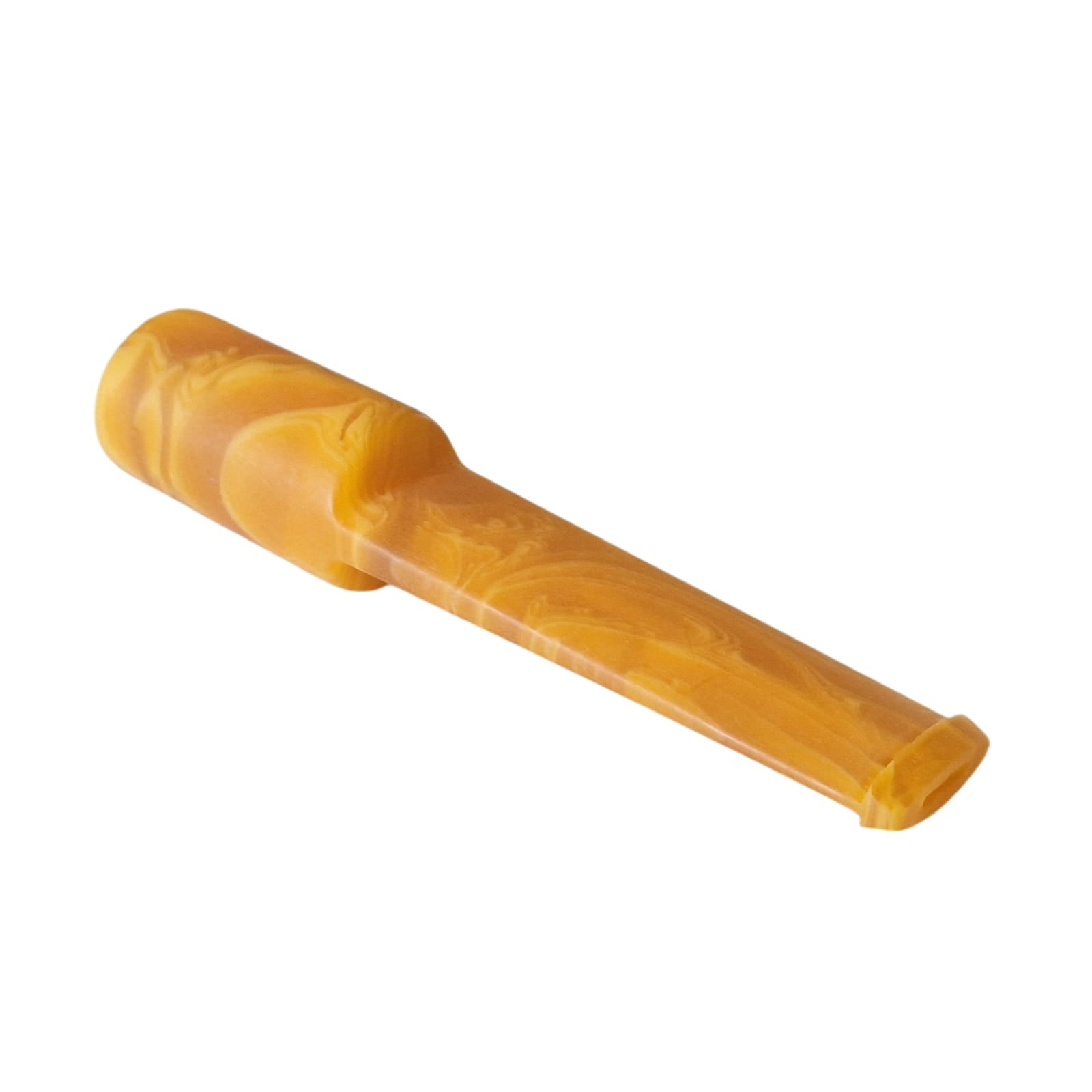 Mouthpiece blank - Ø24 - L114 - Acrylic - Amber