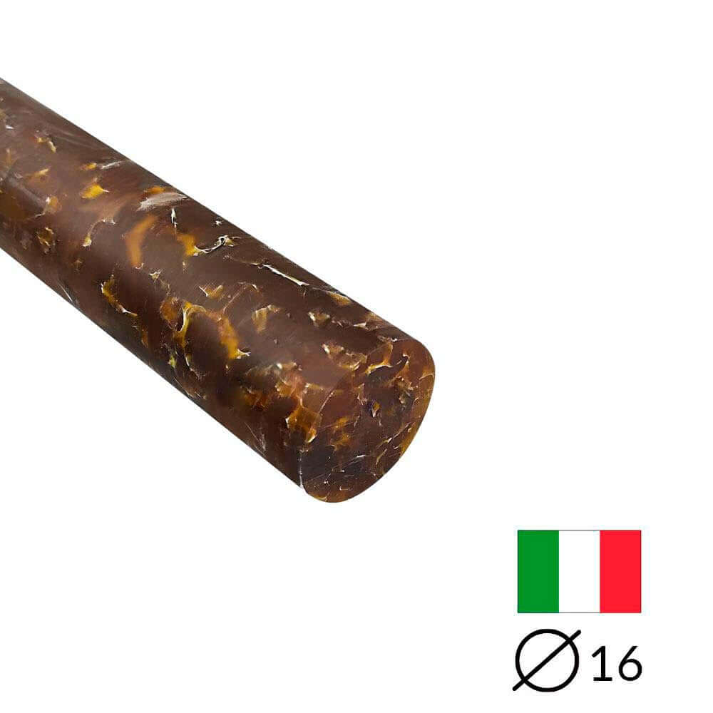 Acryl-Stange - Ø16 - L22 cm - Roh - L52 - Pfeifenecke