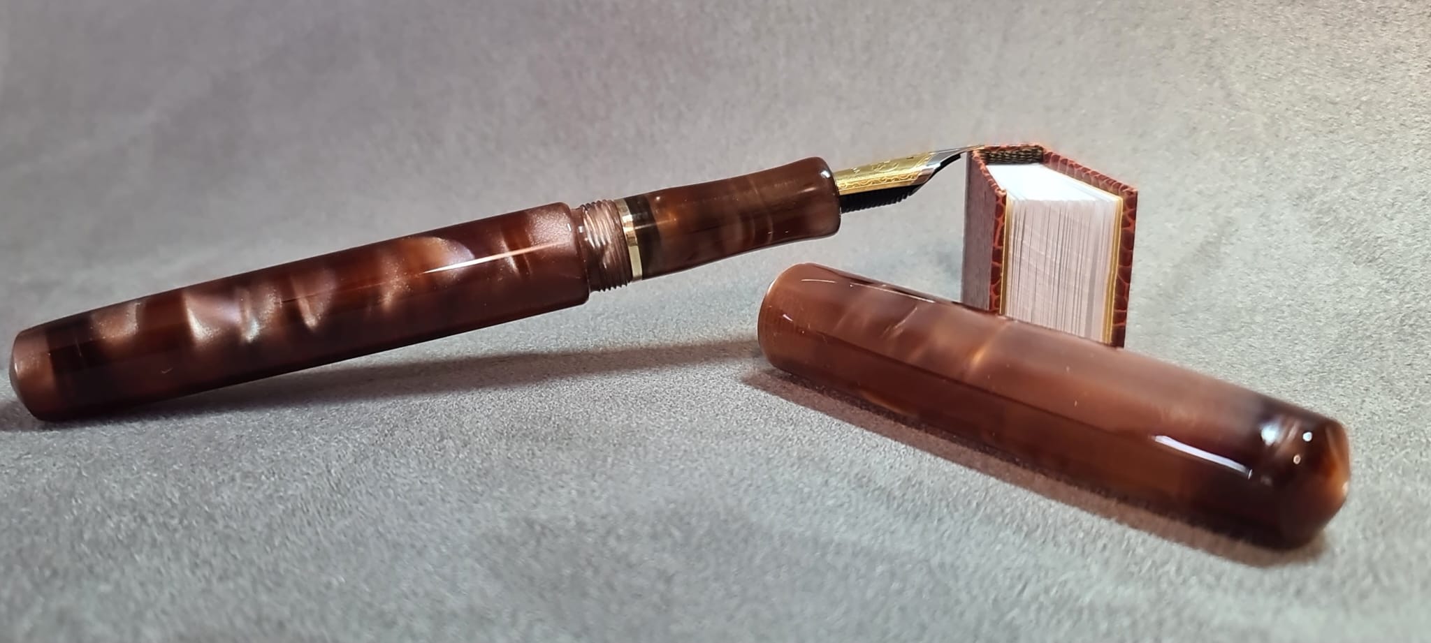 Acryl-Stange - Ø16 - L25 cm - Roh - Biondo - Pfeifenecke