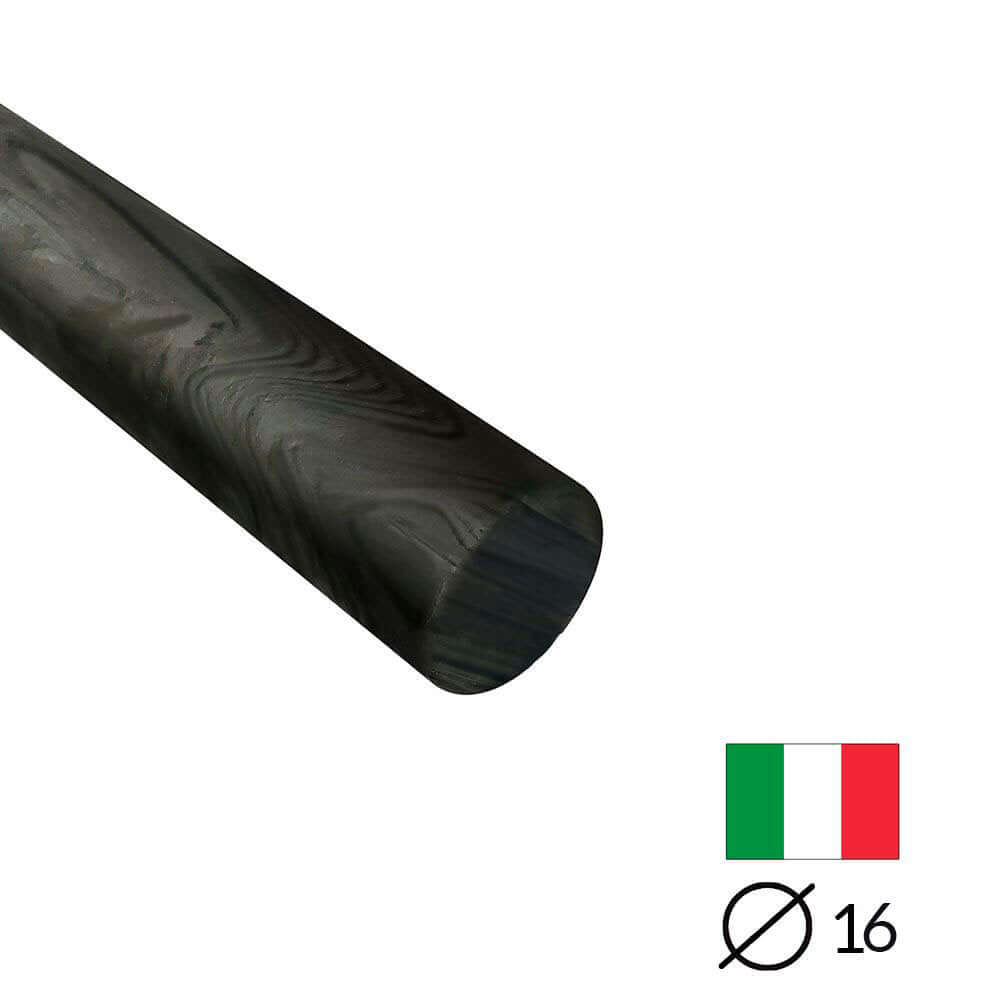 Acryl-Stange - Ø16 - L25 cm - Roh - Black Buffalo - Pfeifenecke
