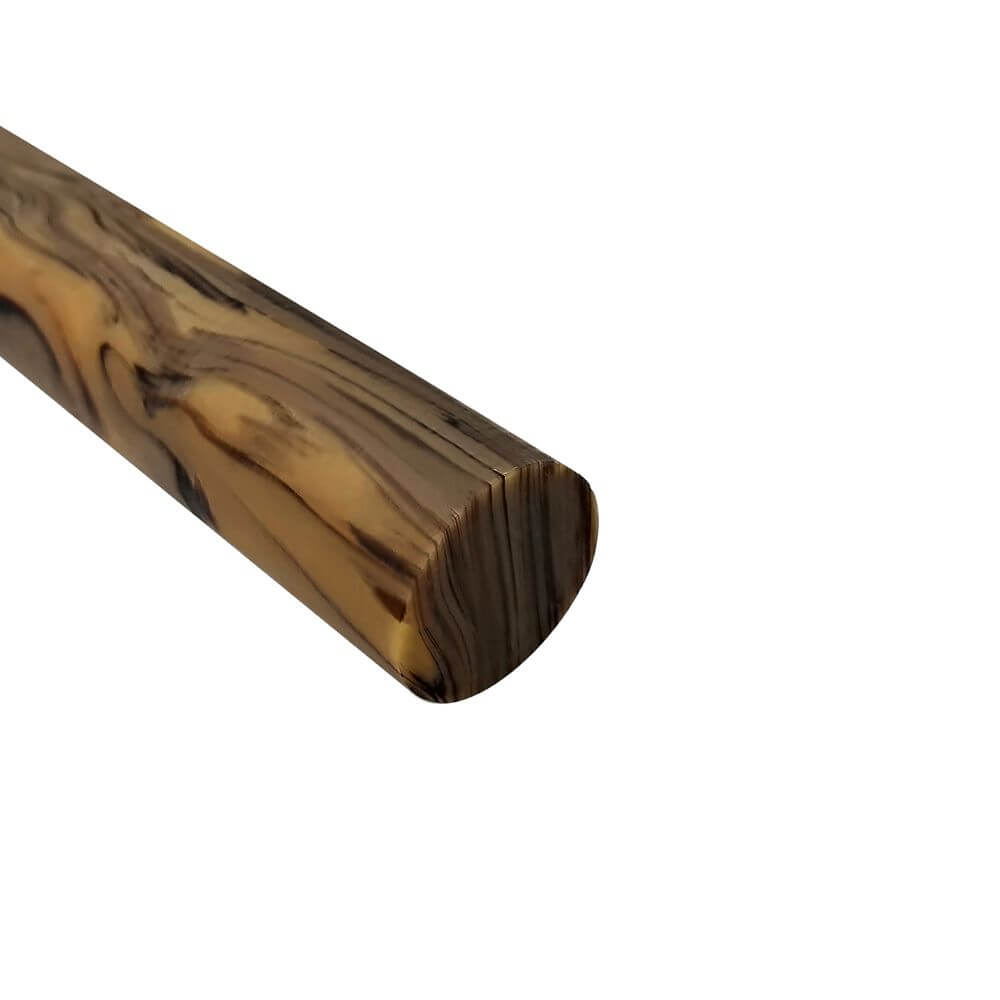 Acryl-Stange - Ø16 - L25 cm - Roh - Cumberland Orange - Pfeifenecke