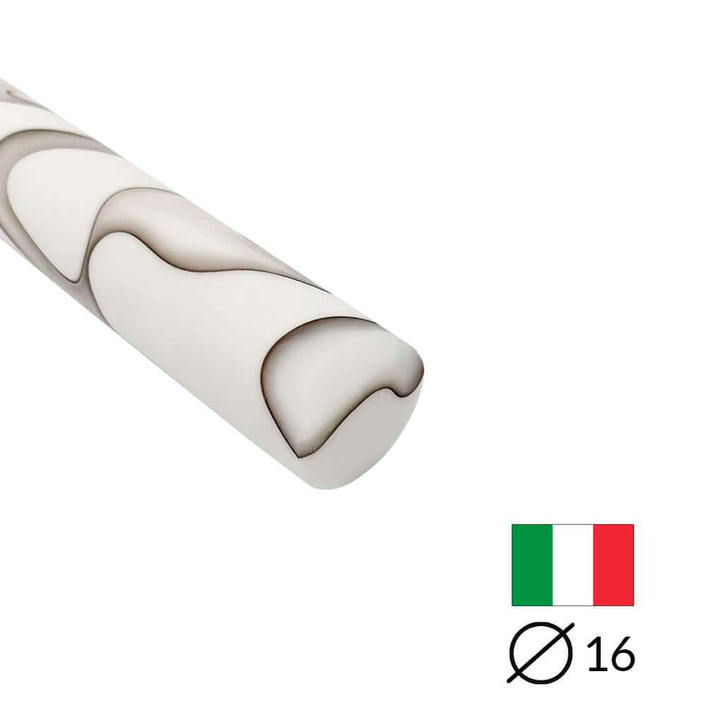 Acryl-Stange - Ø16 - L25 cm - Roh - Dune24 - Pfeifenecke