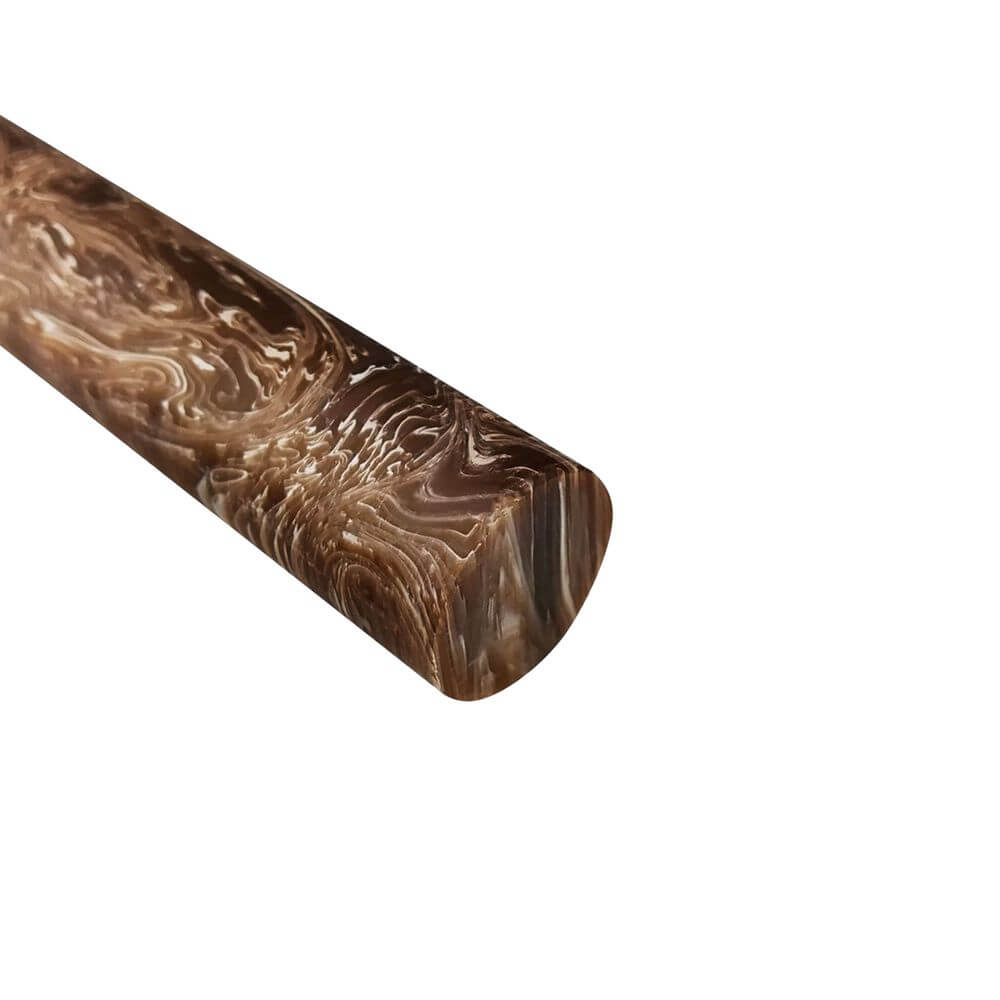 Acryl-Stange - Ø16 - L25 cm - Roh - Holz - Pfeifenecke