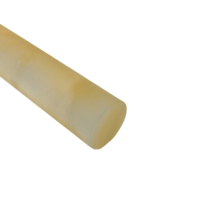 Acryl-Stange - Ø16 - L25 cm - Roh - Ivoire - Pfeifenecke