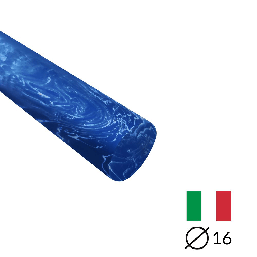 Acryl-Stange - Ø16 - L25 cm - Roh - Lapis - Pfeifenecke