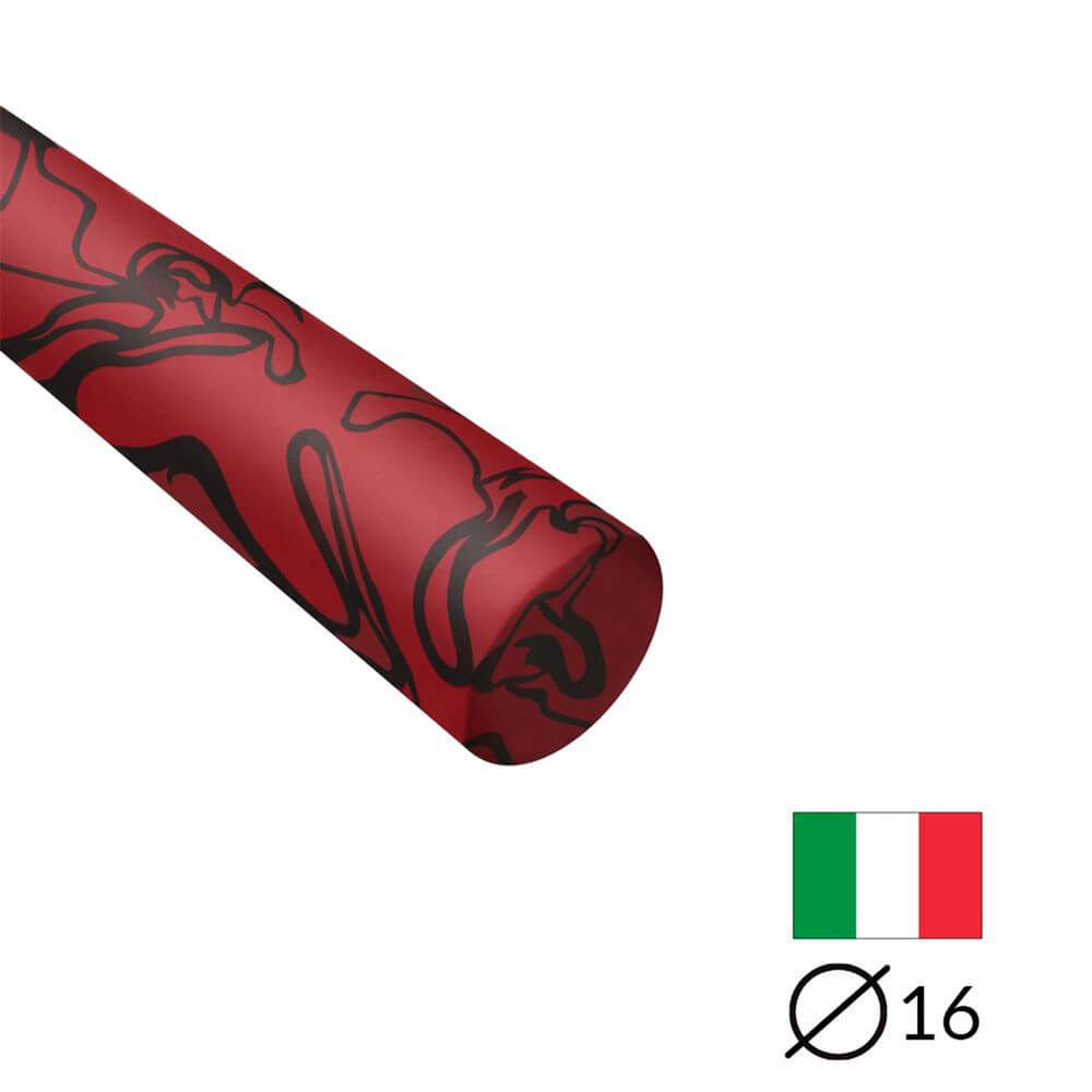 Acryl-Stange - Ø16 - L25 cm - Roh - M-Rouge - Pfeifenecke