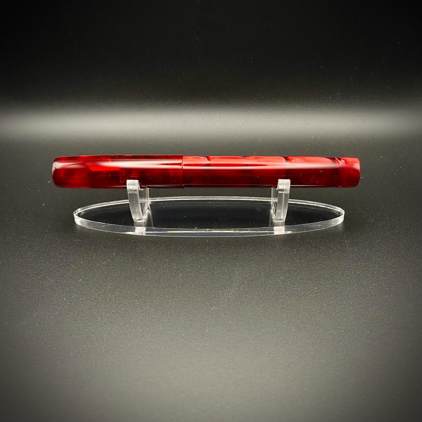 Acryl-Stange - Ø16 - L25 cm - Roh - Rot - Pfeifenecke