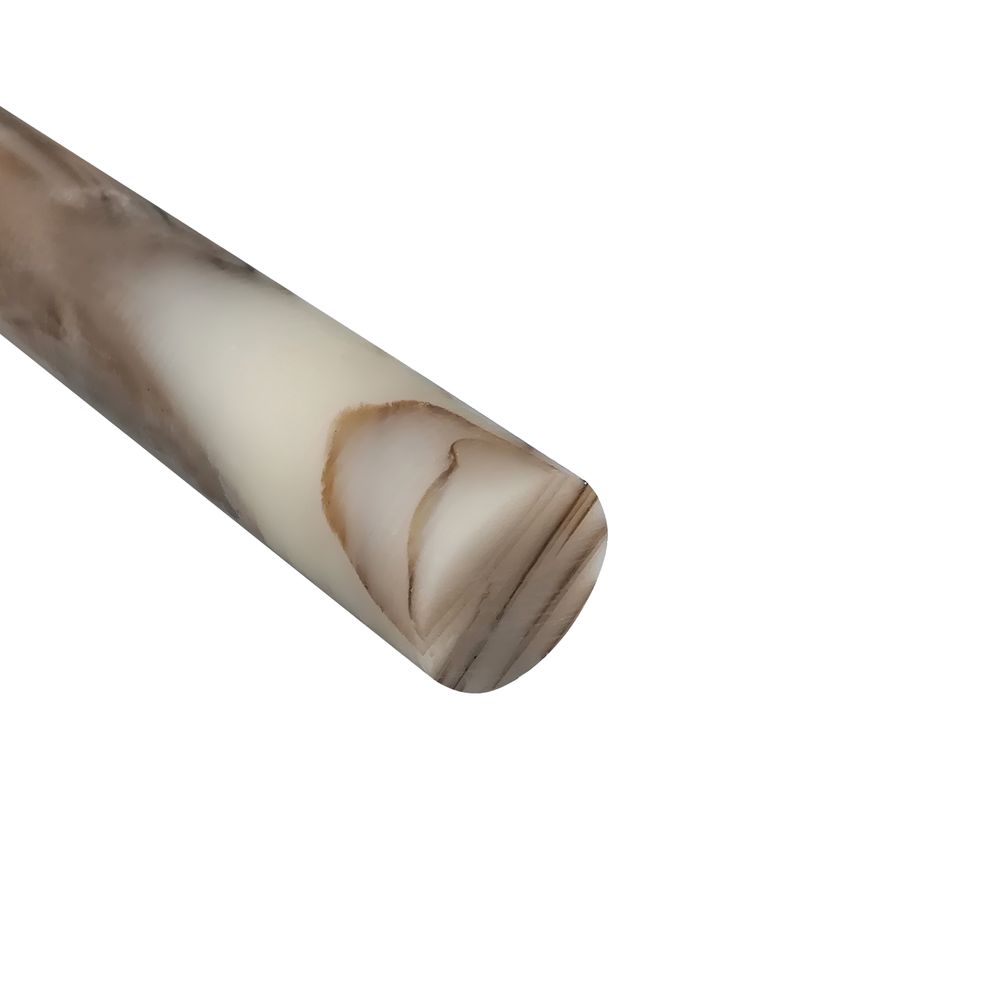 Acryl-Stange - Ø20 - L25 cm - Roh - Corn - Pfeifenecke