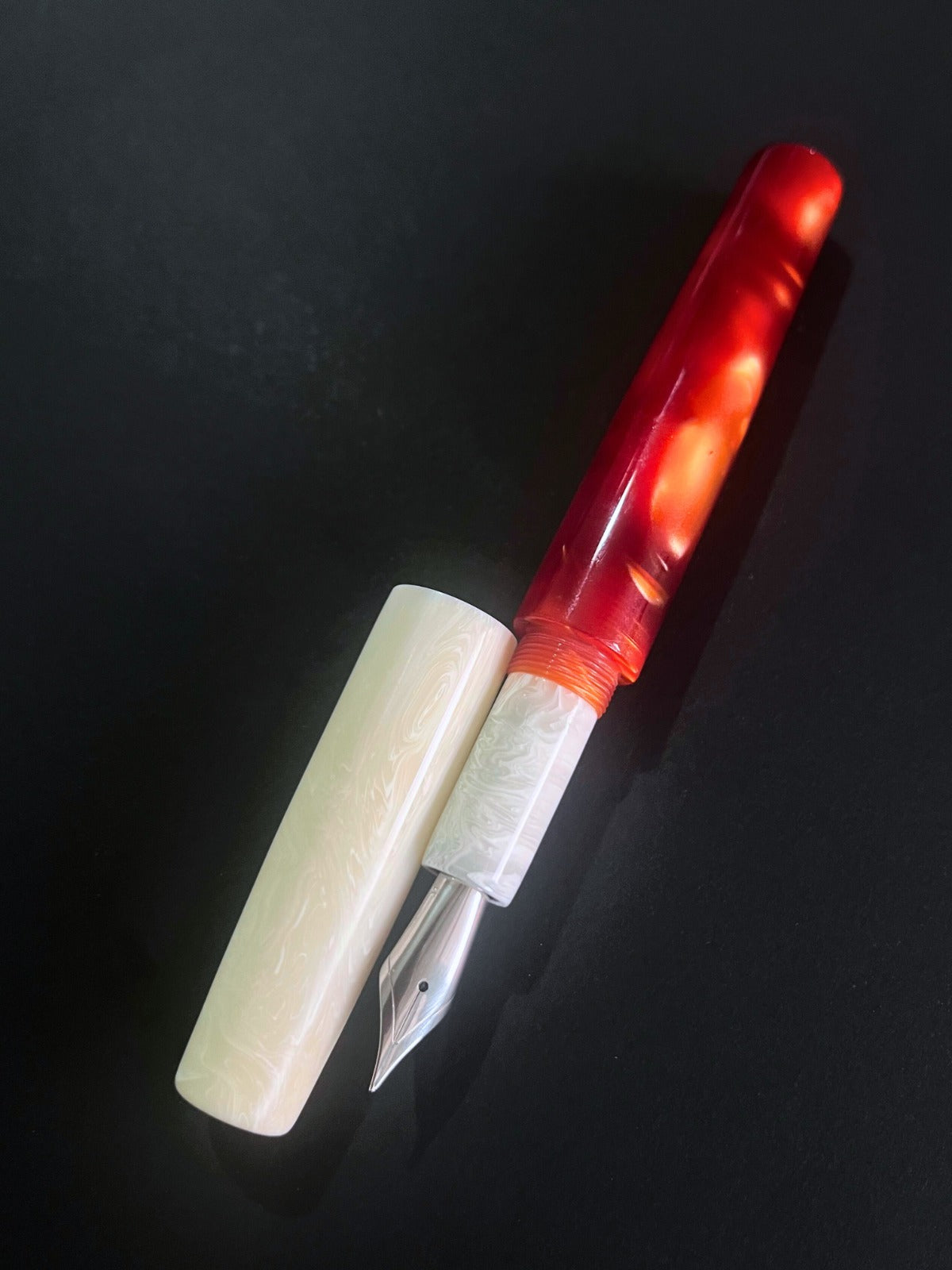 Acryl-Stange - Ø20 - L25 cm - Roh - Radica - Pfeifenecke