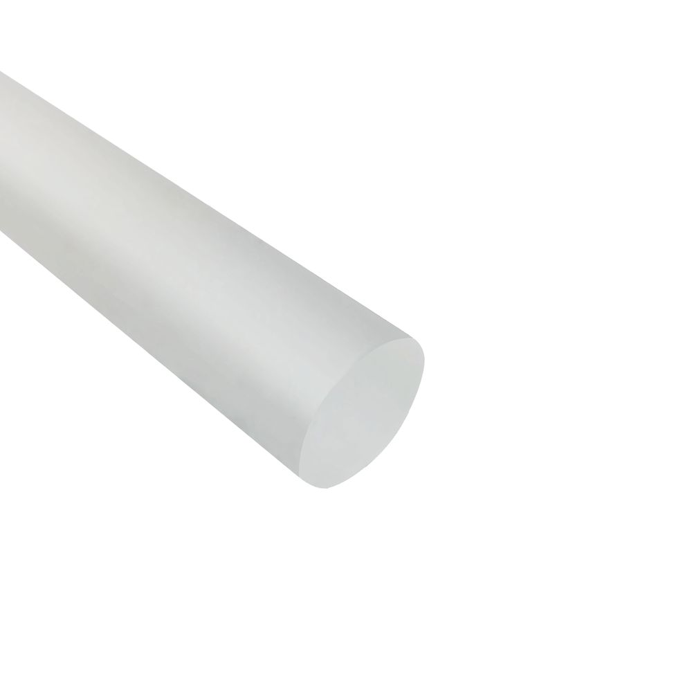 Acryl-Stange - Ø20 - L50 cm - Roh - Glas - Pfeifenecke