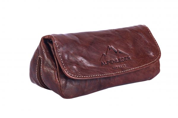 Alpenleder Pfeifentasche LUIS für zwei Pfeifen - Pfeifenecke