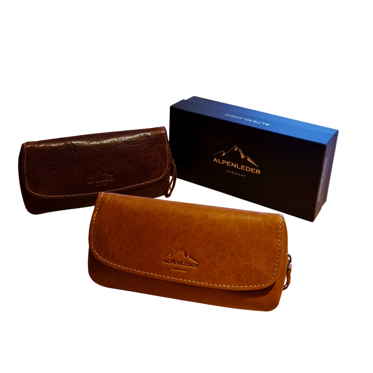 Alpenleder Pfeifentasche MICHL für eine Pfeife - Pfeifenecke