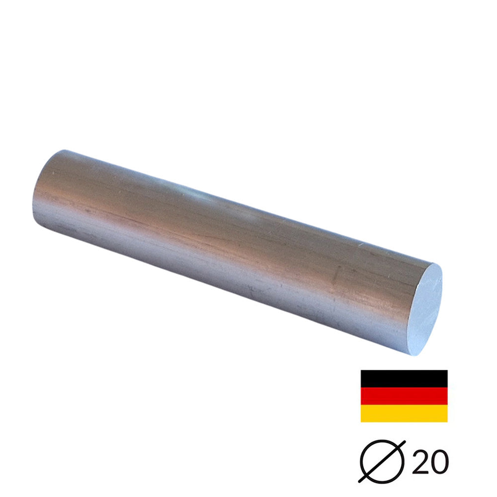 Alu - Rundstab - Ø20 - 10 cm - Pfeifenecke