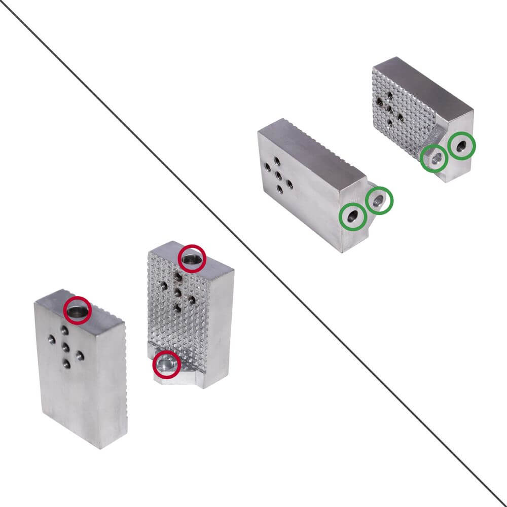 Backen für Backenfutter - Pfeifenecke