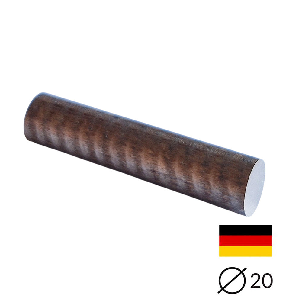 Bronze - Rundstab - Ø20 - 10 cm - Pfeifenecke