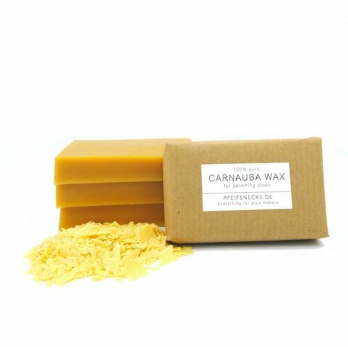 Carnaubawachs - block - rein - 65 Gr. - Pfeifenecke