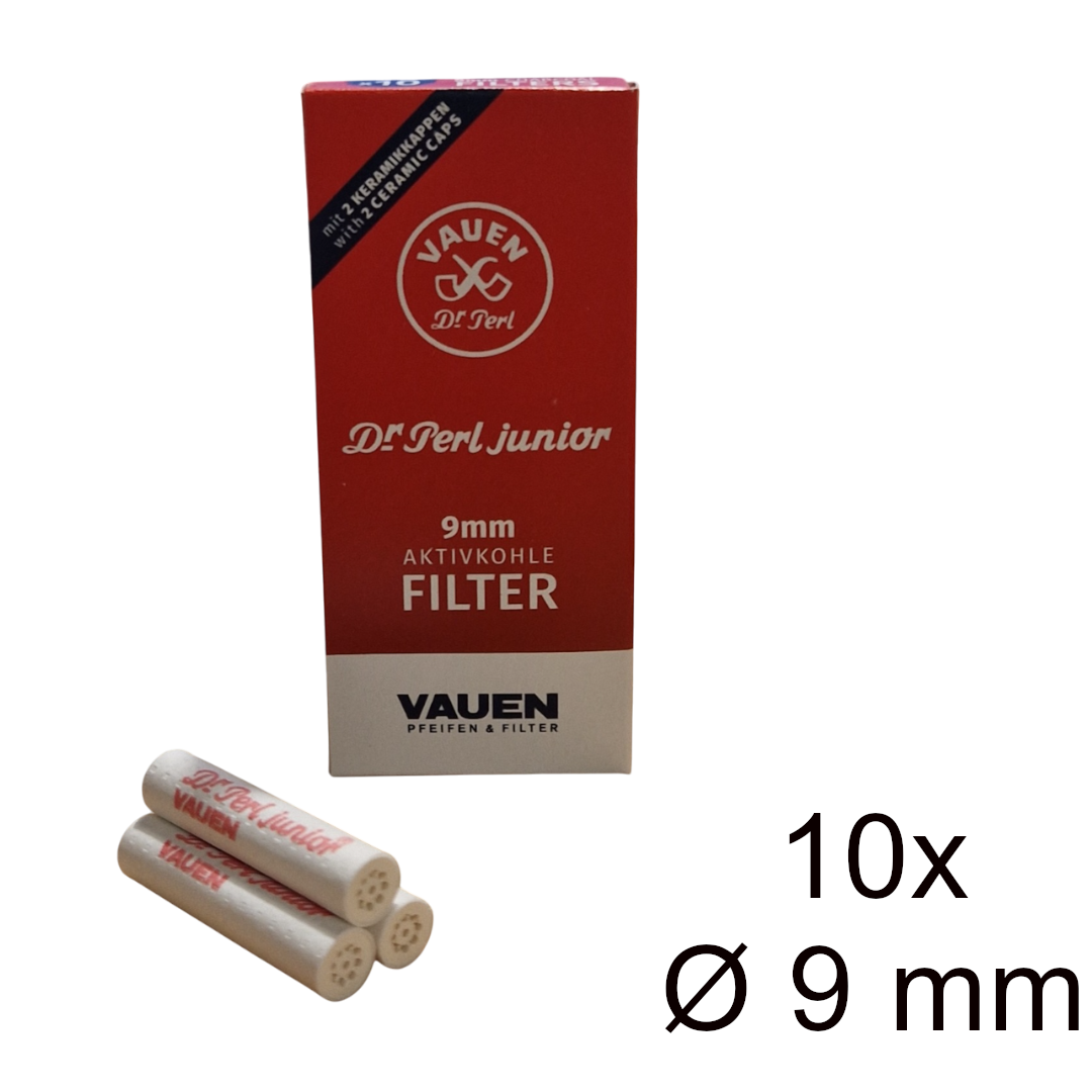 Dr. Perl junior - Aktivkohlefilter - 9mm - 10 Stück - My Store