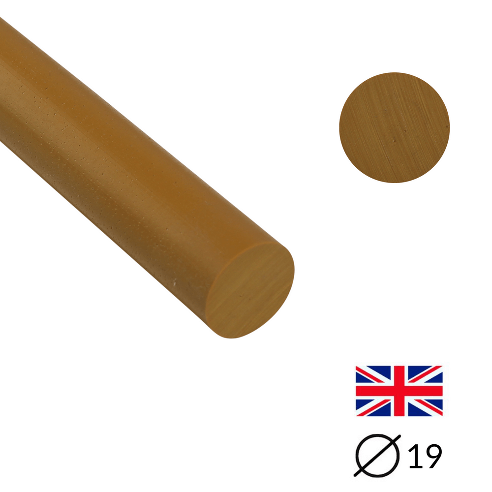 Handgussharz - Ø19 - 25 cm - Geschliffen - Olive - Pfeifenecke