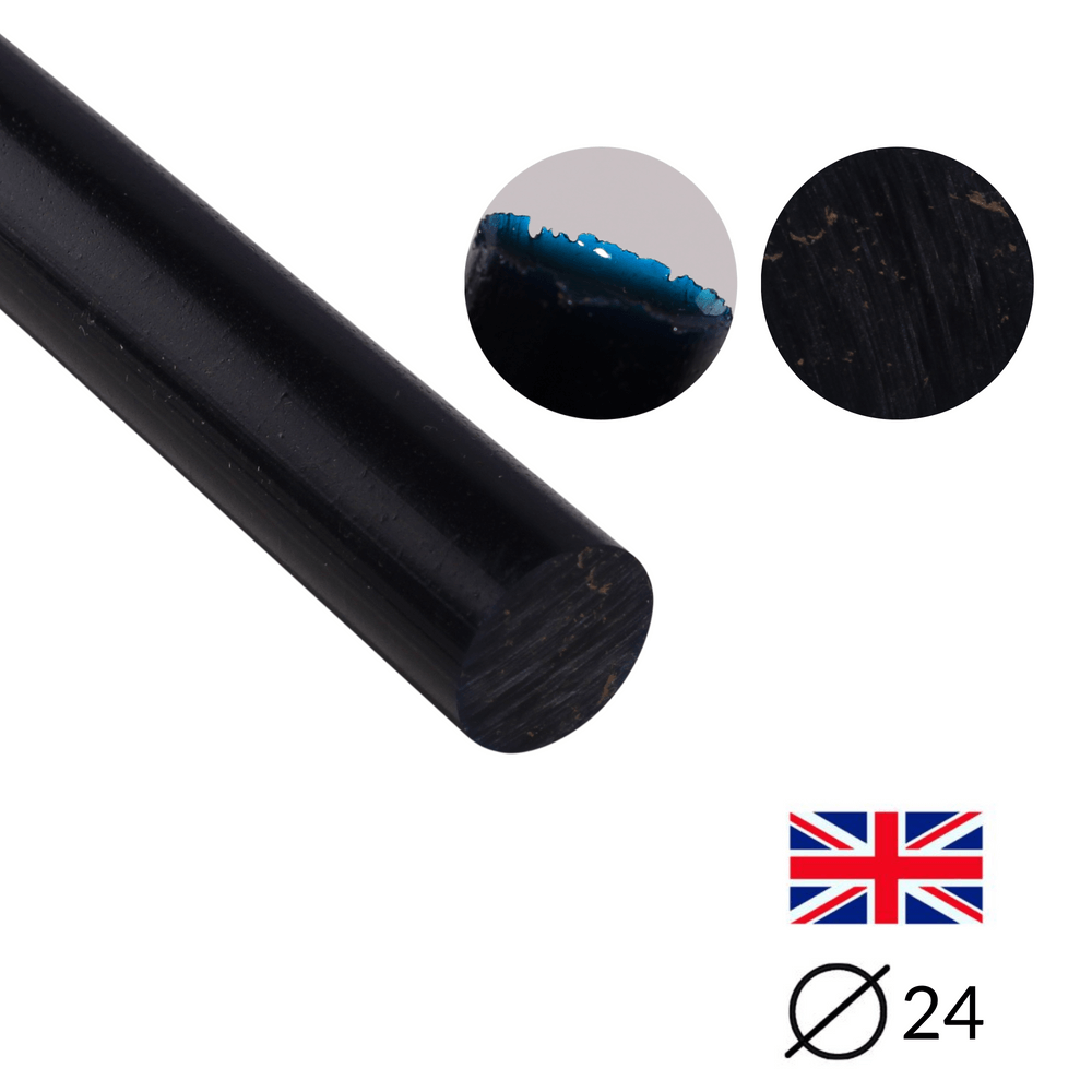 Handgussharz - Ø24 - 25 cm - Geschliffen - Teal Abyss - Pfeifenecke