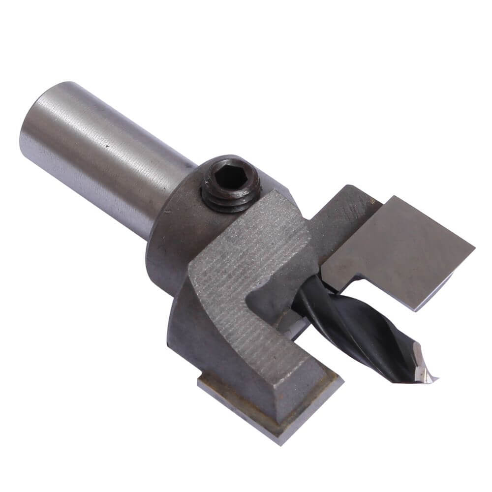 Holmschneider mit einstellbarem Bohrer - Ø14 mm - L10 - Pfeifenecke