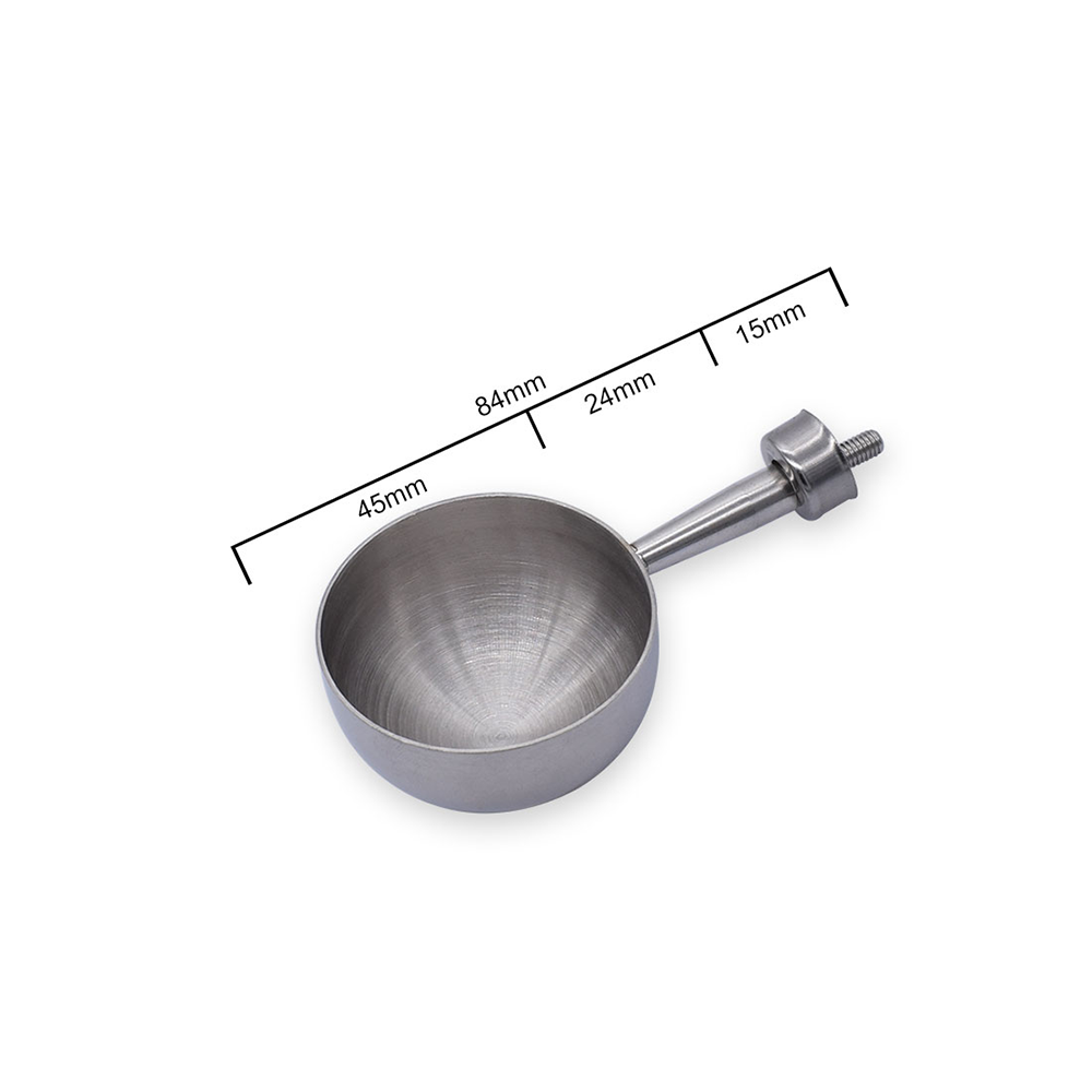 Kaffeelöffel ’CAFE GRANDE’ - Bausatz - Edelstahl - Pfeifenecke