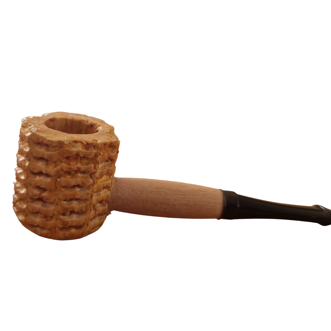 Mini Maiskolbenpfeifen - Das Original - mit schwarzem Mundstück - Pfeifenecke