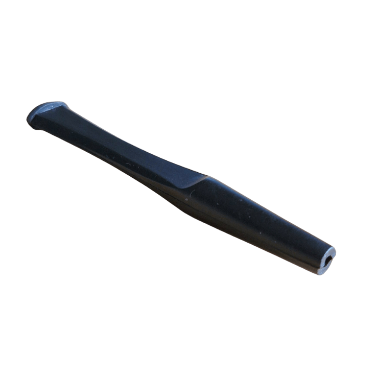 Mundstück Rohling - Ø10.5 - L60 - Ebonit - PFEIFENECKE