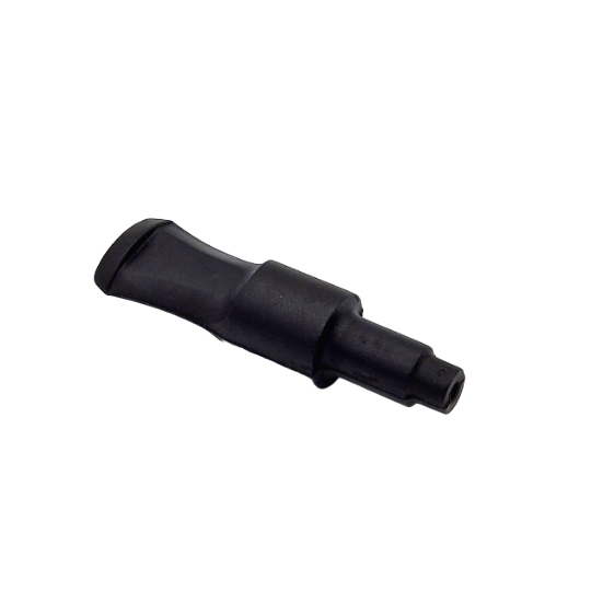 Mundstück Rohling - Ø15 - L41.5 - Ebonit - Pfeifenecke