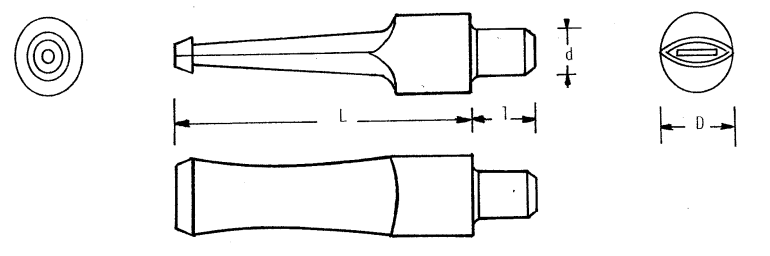 Mundstück Rohling - Ø15 - L48 - Ebonit - PFEIFENECKE